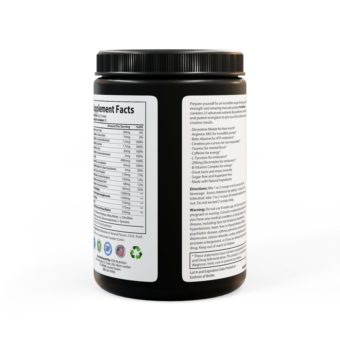 MaxUp Pre-Workout
